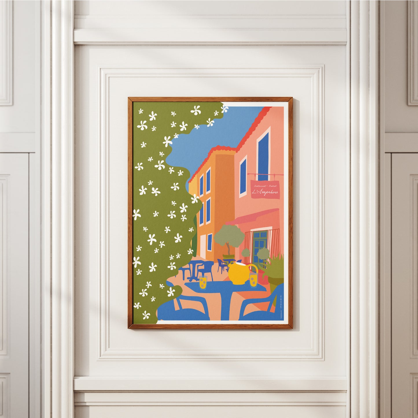AFFICHE PROVENCE - L'IMPRÉVU