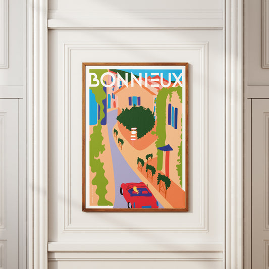 AFFICHE "BONNIEUX"