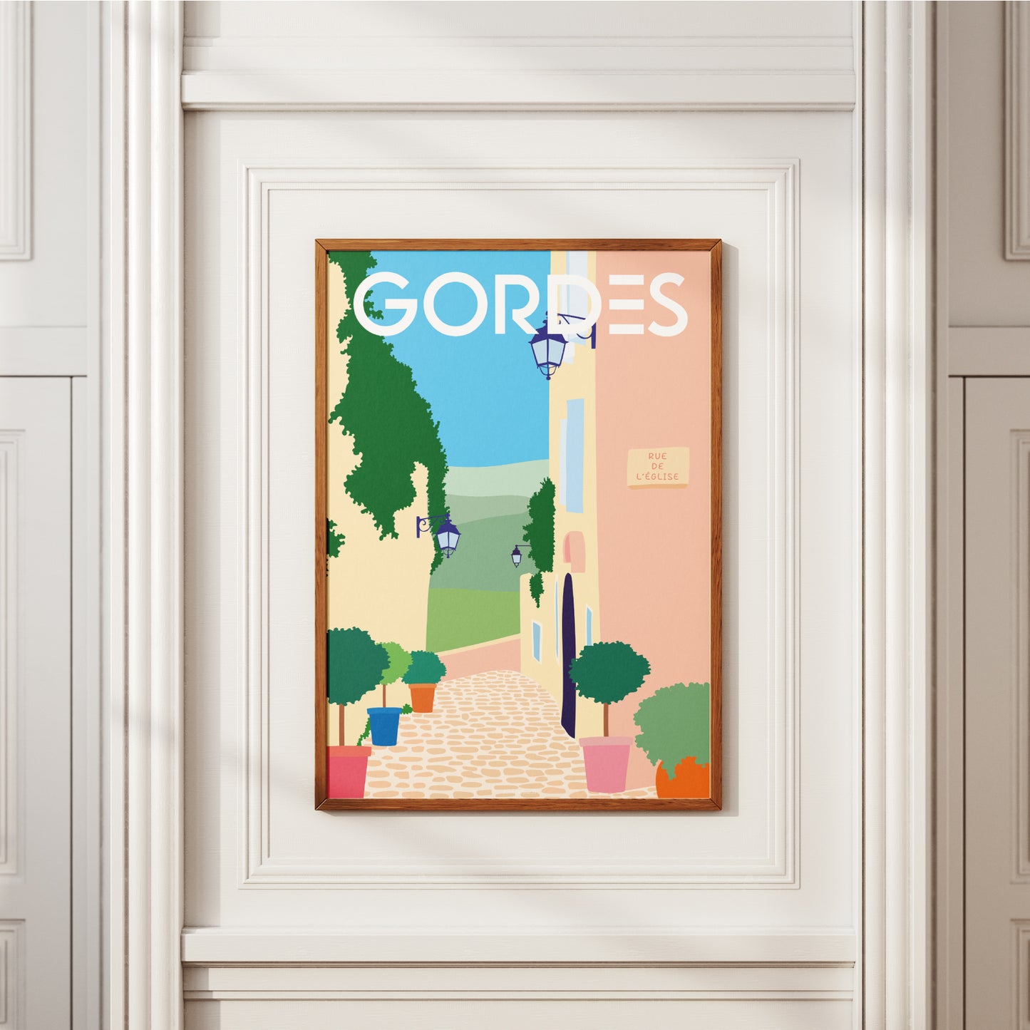 AFFICHE PROVENCE - GORDES 3