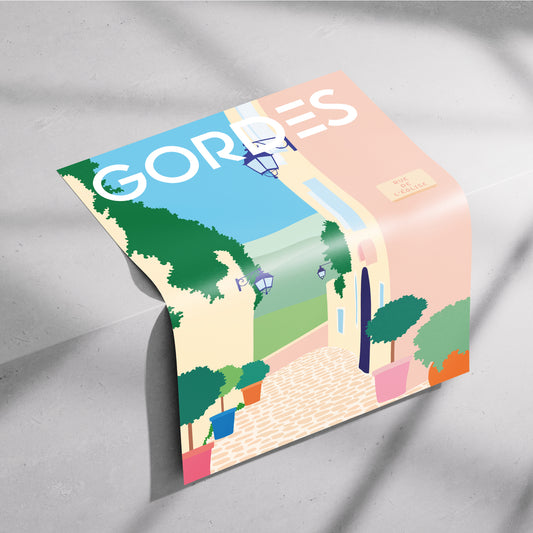 AFFICHE "GORDES 3"