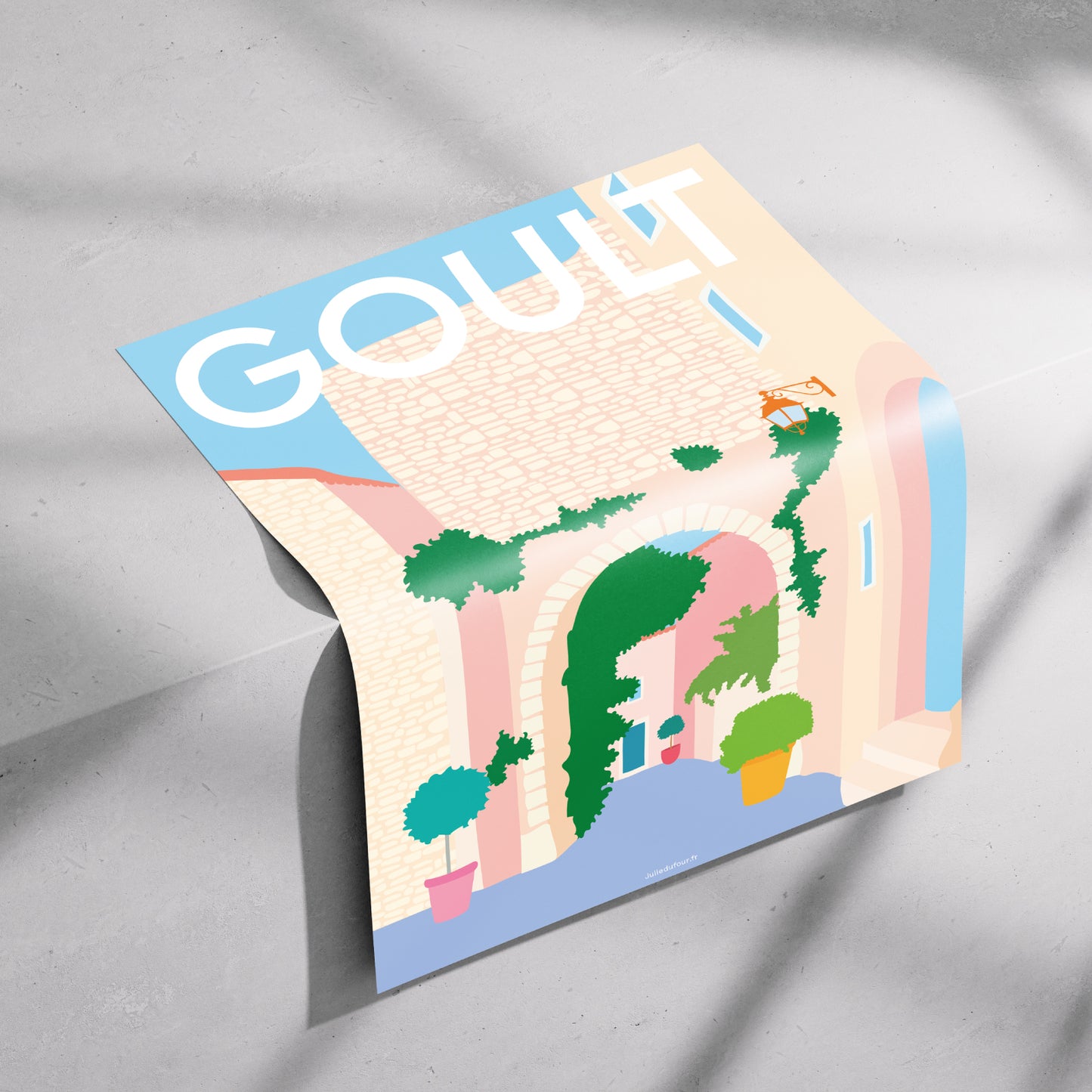 AFFICHE PROVENCE - GOULT 3