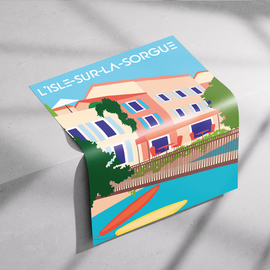 AFFICHE "L'ISLE SUR LA SORGUE 2"