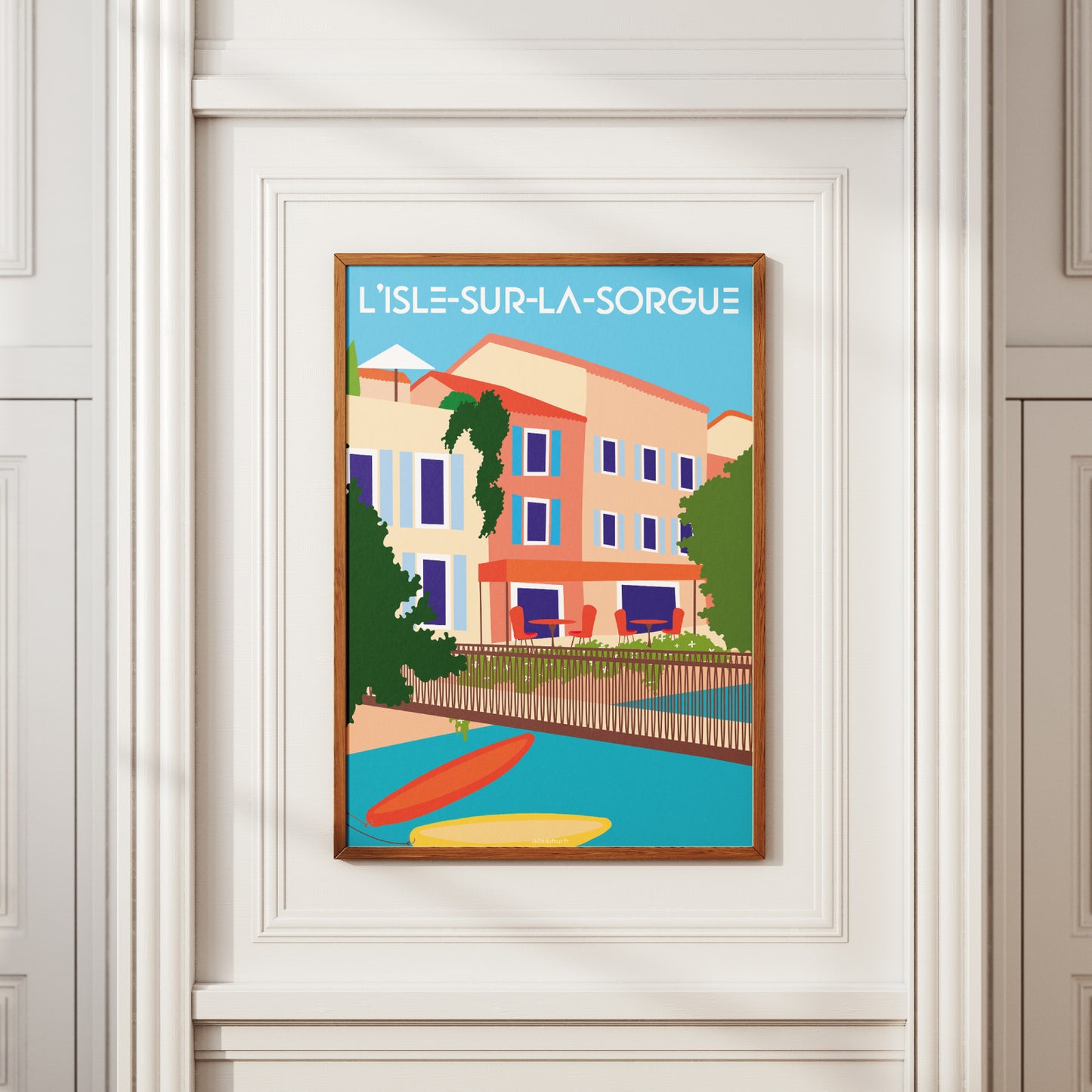 AFFICHE PROVENCE - L'ISLE SUR LA SORGUE 2