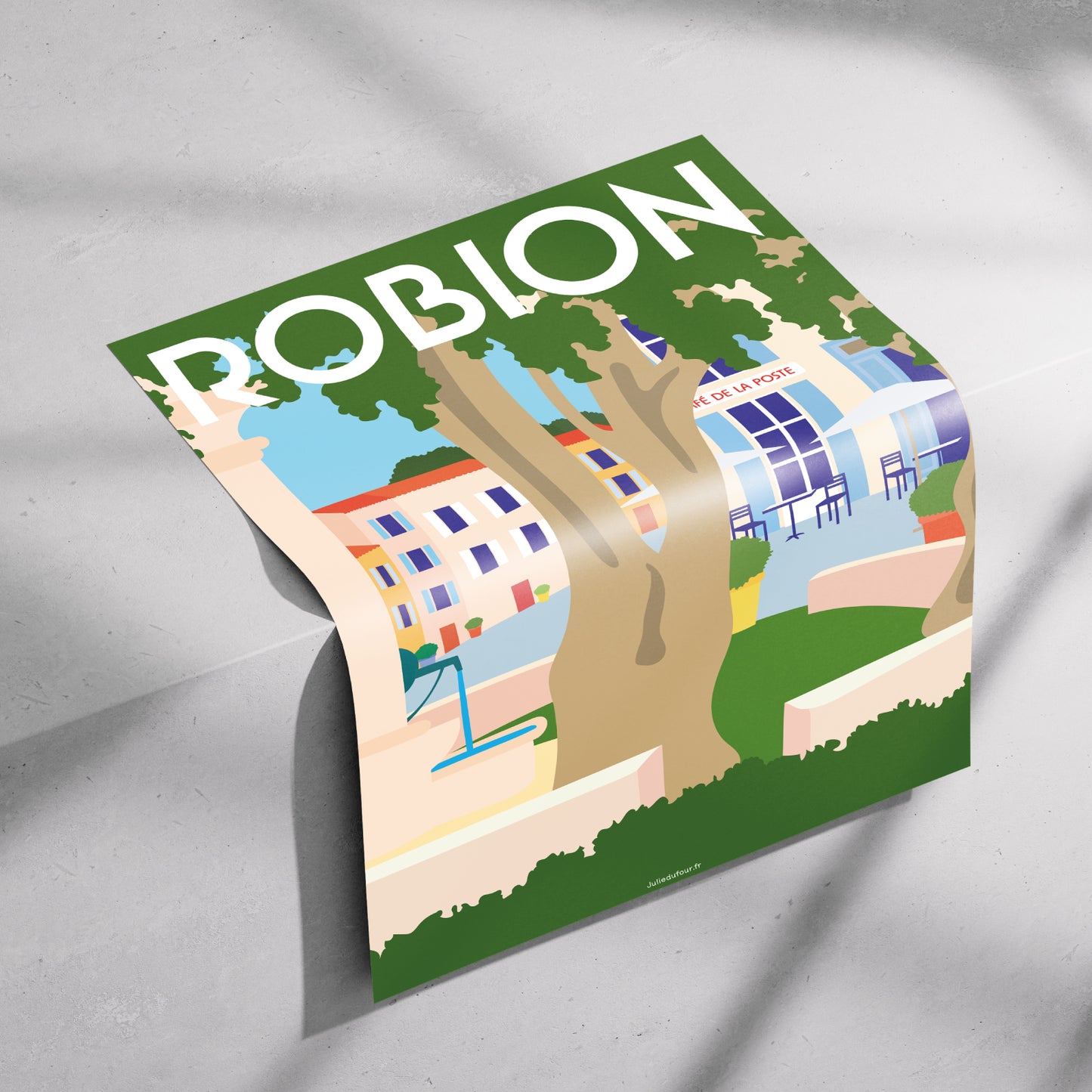 AFFICHE PROVENCE - ROBION 2
