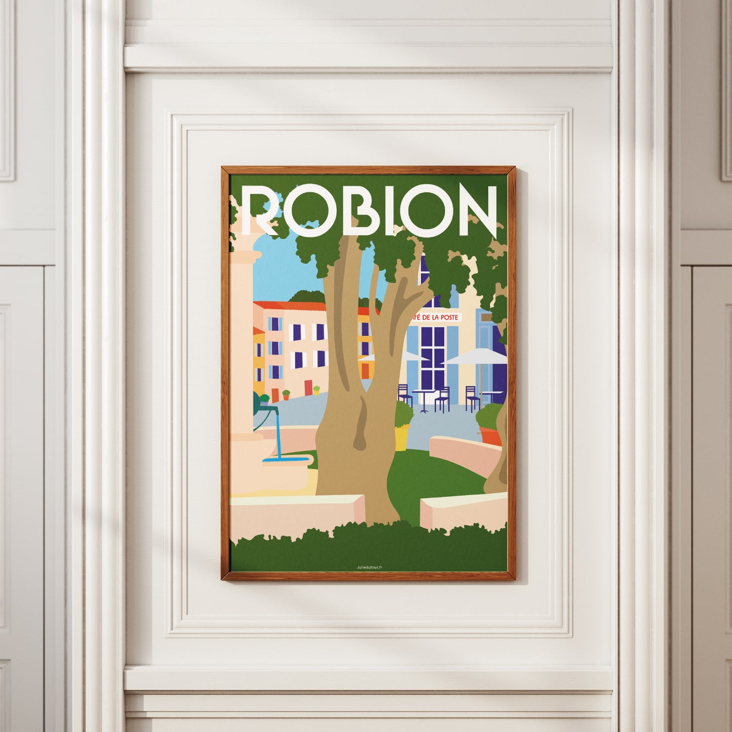 AFFICHE PROVENCE - ROBION 2