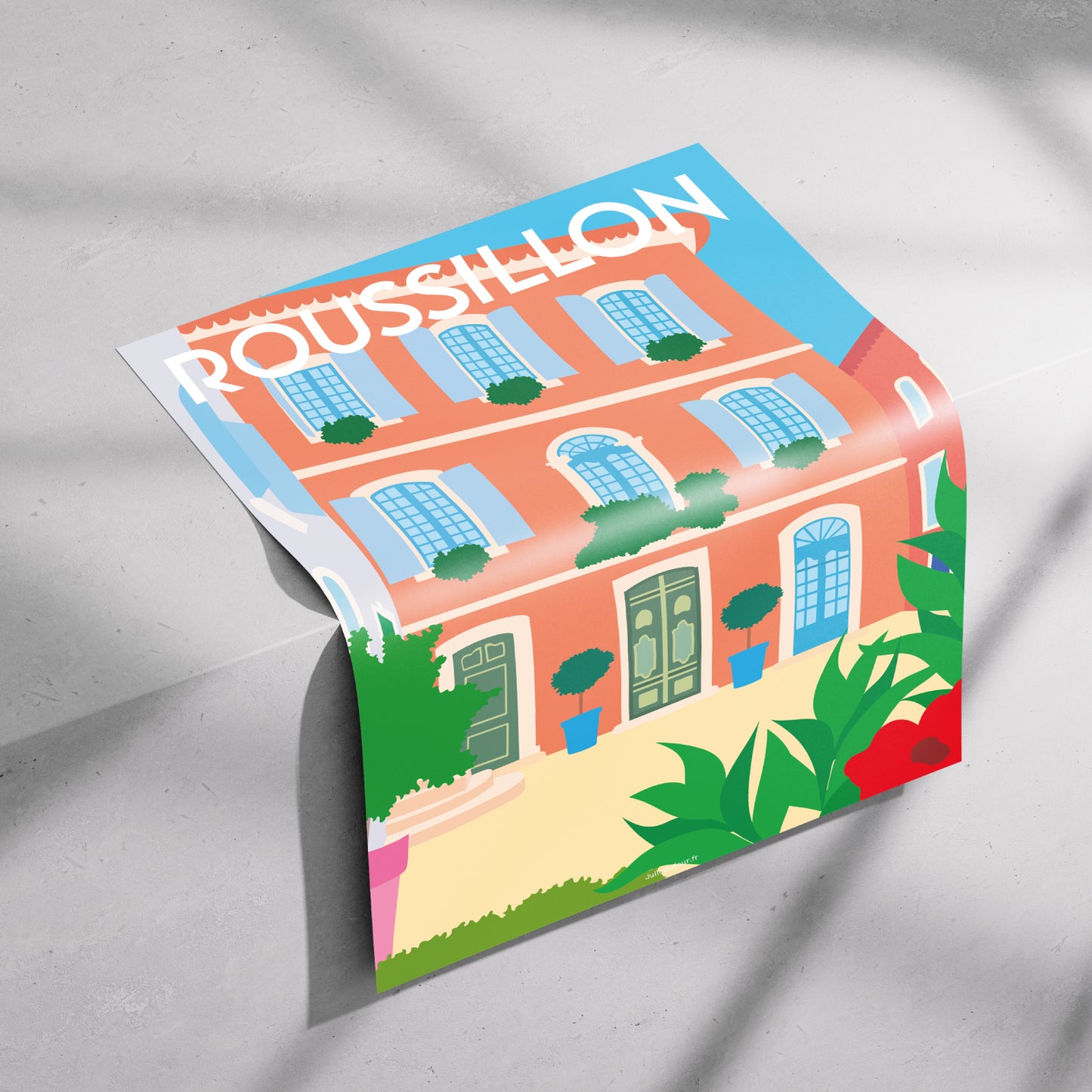 AFFICHE PROVENCE - ROUSSILLON 2