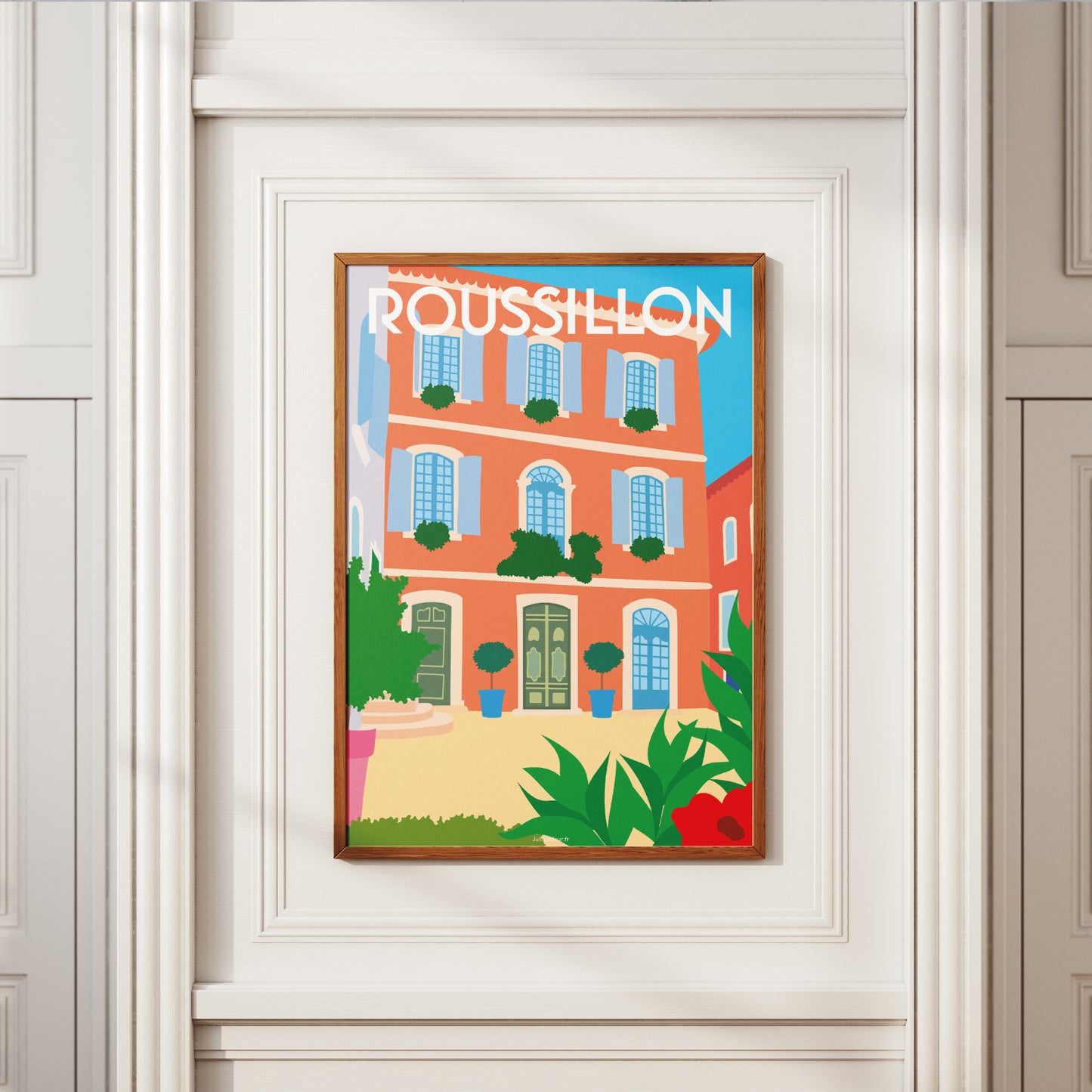 AFFICHE PROVENCE - ROUSSILLON 2