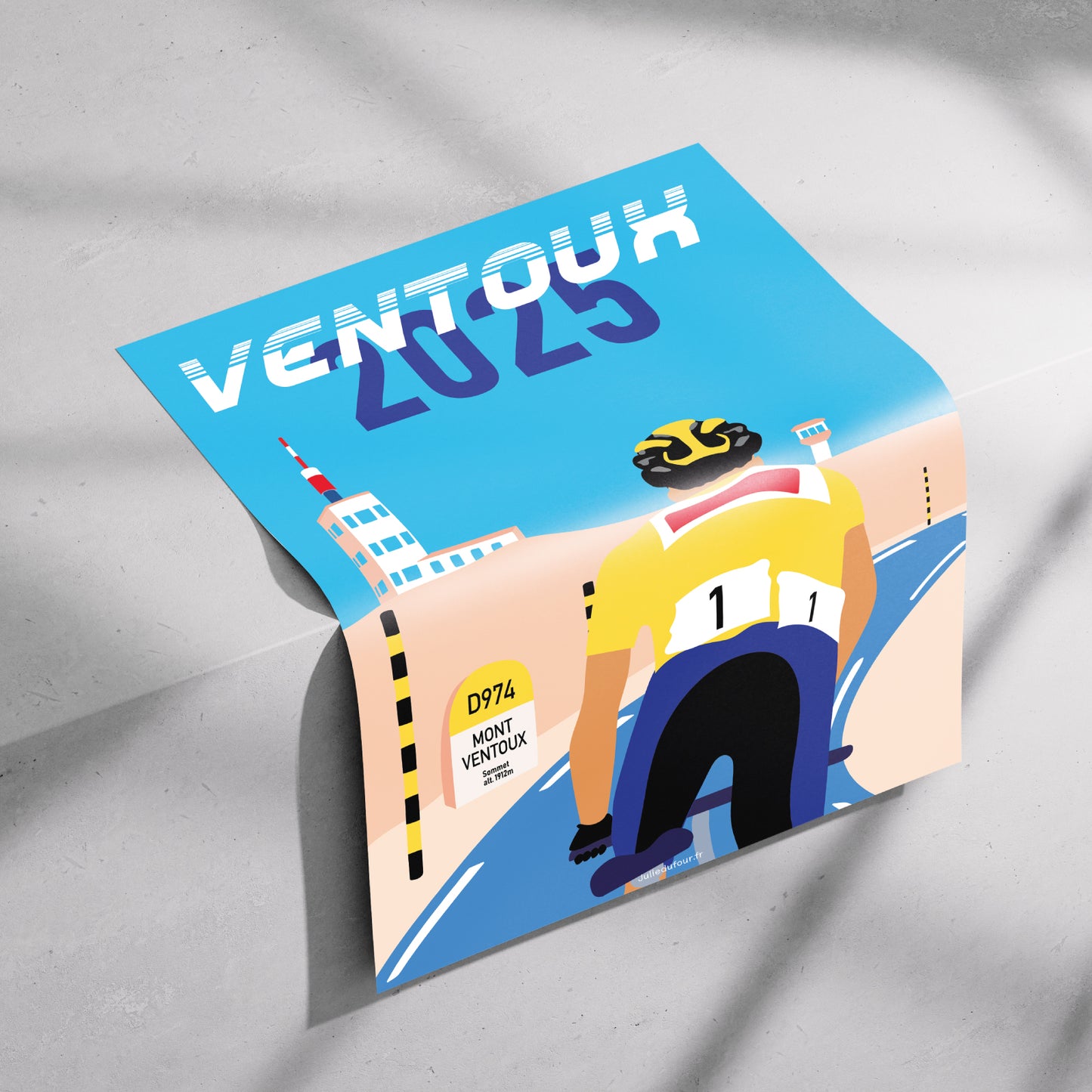 AFFICHE PROVENCE - VENTOUX 2025