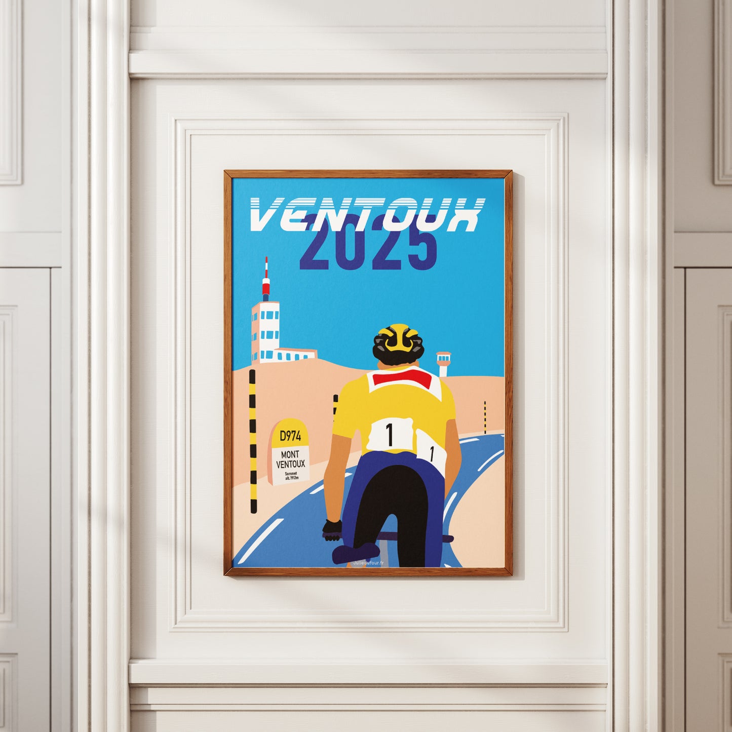 AFFICHE PROVENCE - VENTOUX 2025