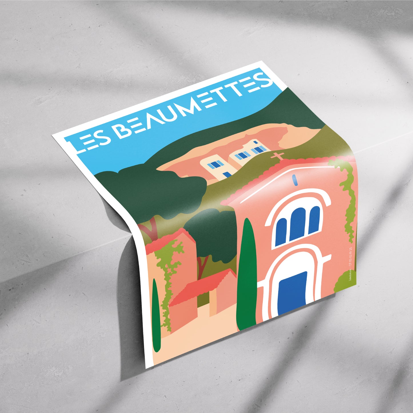 AFFICHE "LES BEAUMETTES"