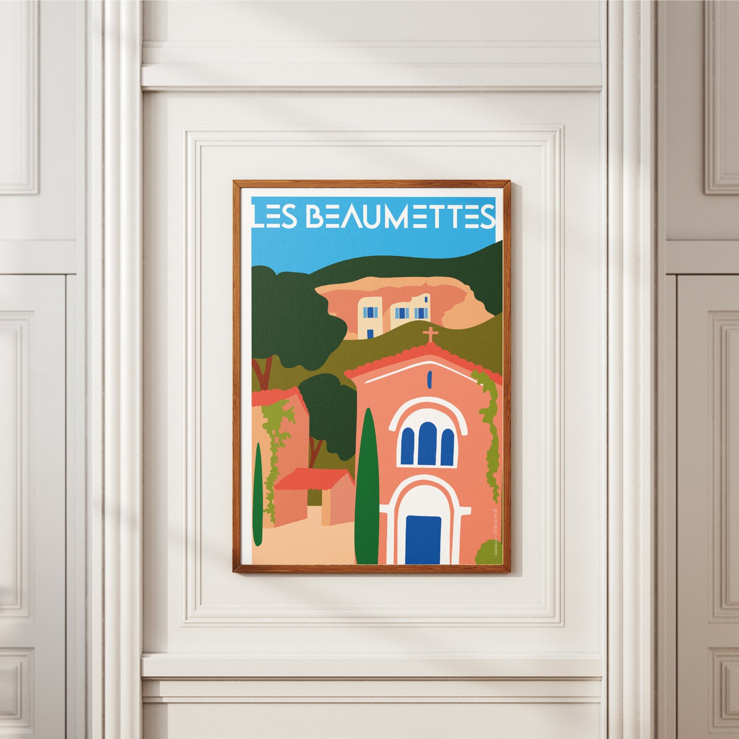 AFFICHE "LES BEAUMETTES"