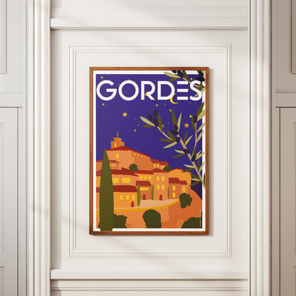 AFFICHE PROVENCE - GORDES 1