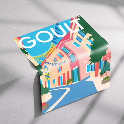 AFFICHE PROVENCE - GOULT 2