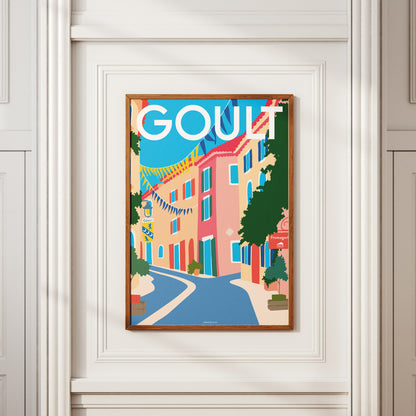 AFFICHE PROVENCE - GOULT 2
