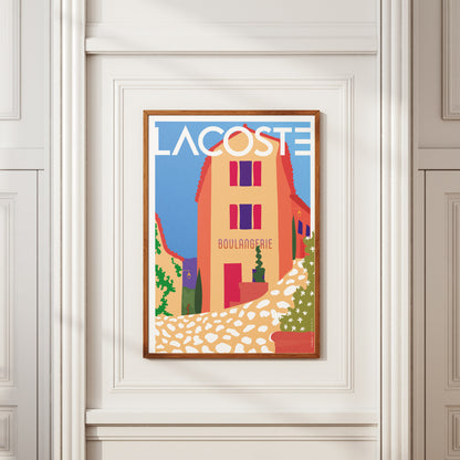 AFFICHE PROVENCE - LACOSTE 1