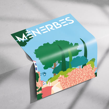 AFFICHE PROVENCE - MÉNERBES 3