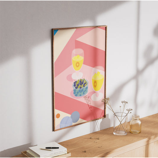 AFFICHE "PASTIS & PÉTANQUE"