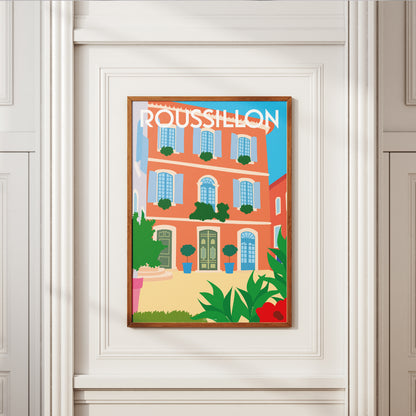 AFFICHE PROVENCE - ROUSSILLON 2