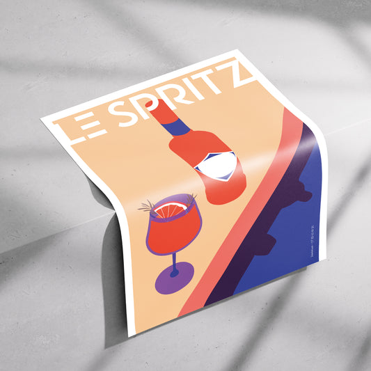 AFFICHE "LE SPRITZ"