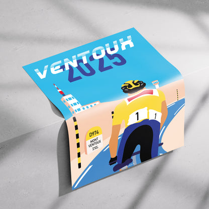 AFFICHE PROVENCE - VENTOUX 2025